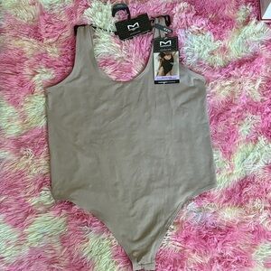 Maidenform Women's Beige Bodysuit